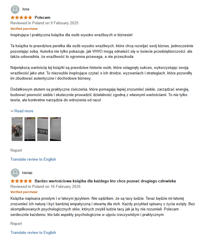 Książka WebAnia na Amazon
